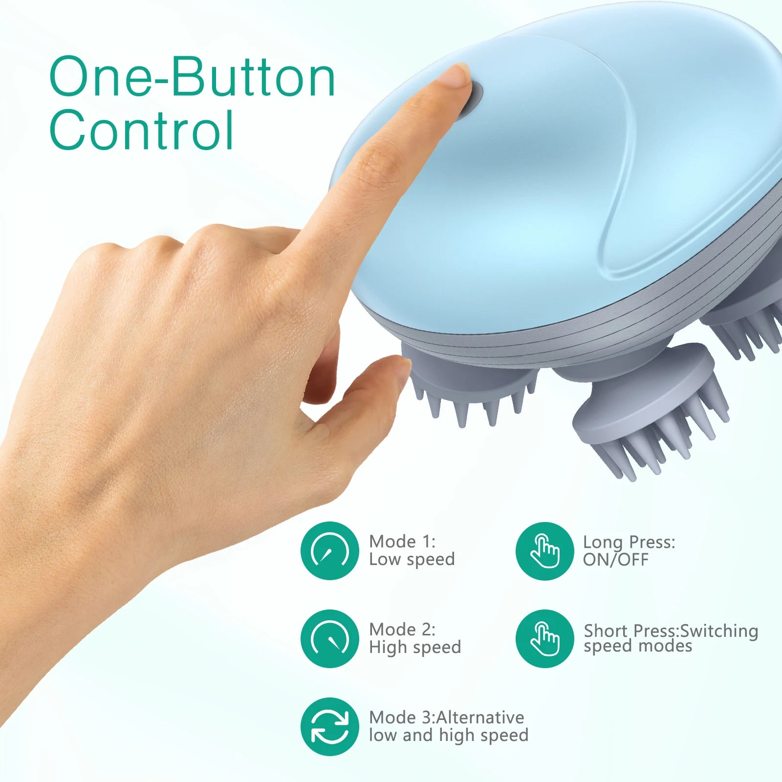 ORIA Electric Handheld Pet Massager – Relaxation & Hair Growth for Cats & Dogs