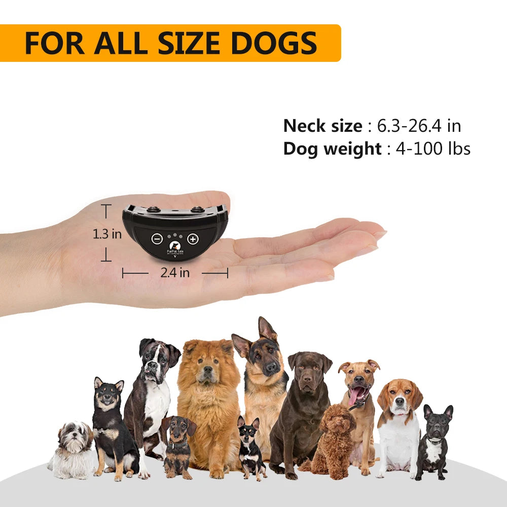 Rechargeable Dog Bark Collar