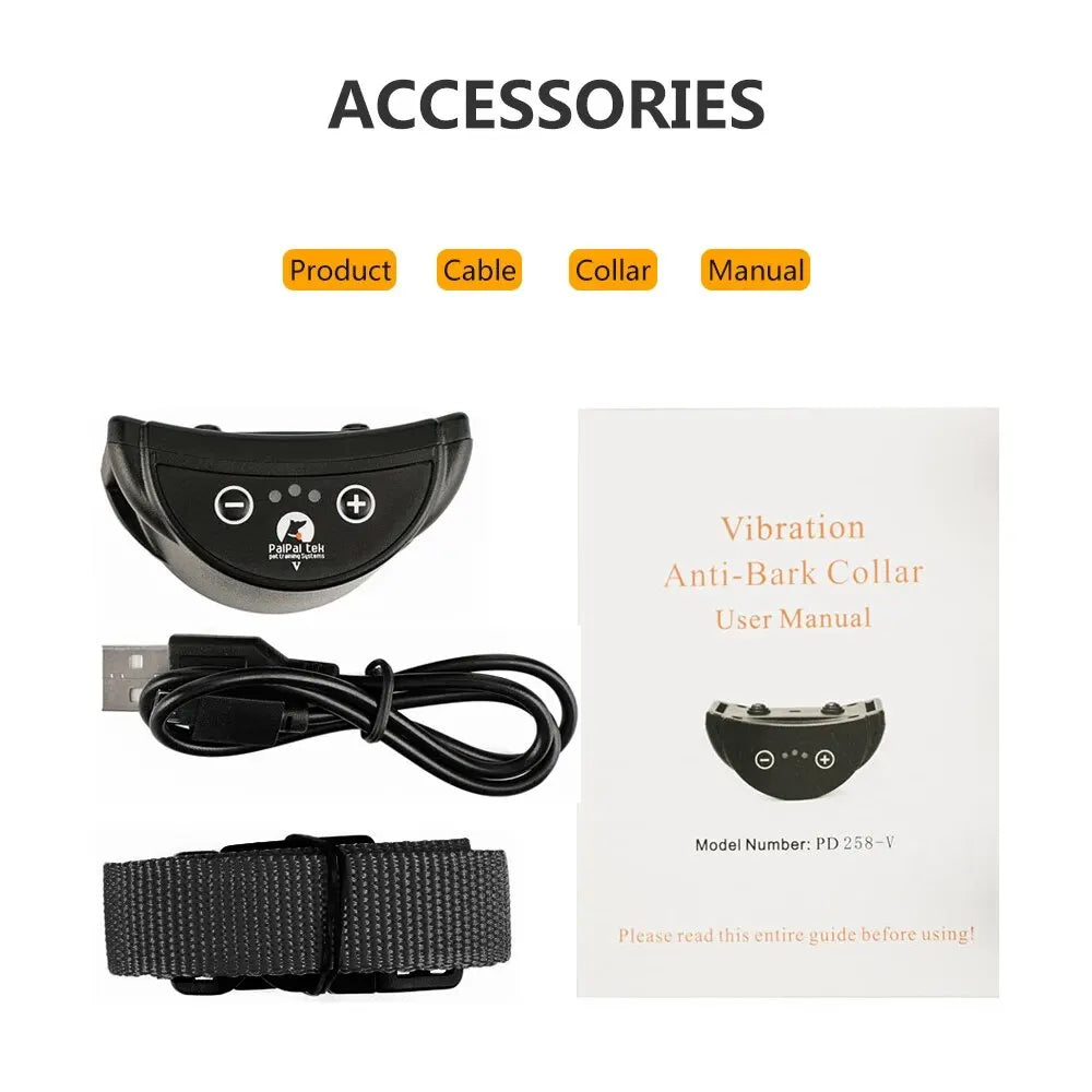 Rechargeable Dog Bark Collar