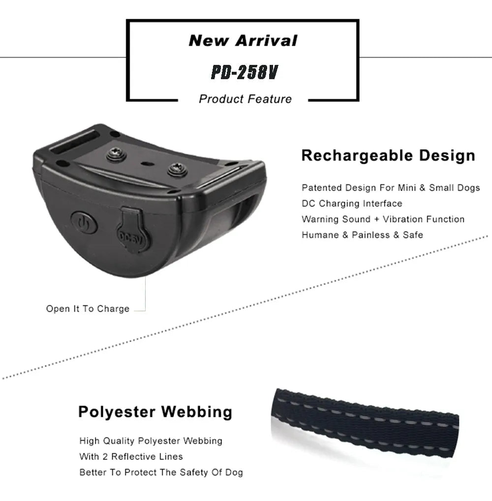 Rechargeable Dog Bark Collar