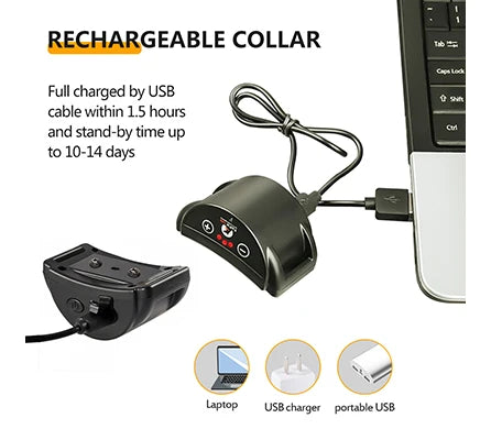 Rechargeable Dog Bark Collar