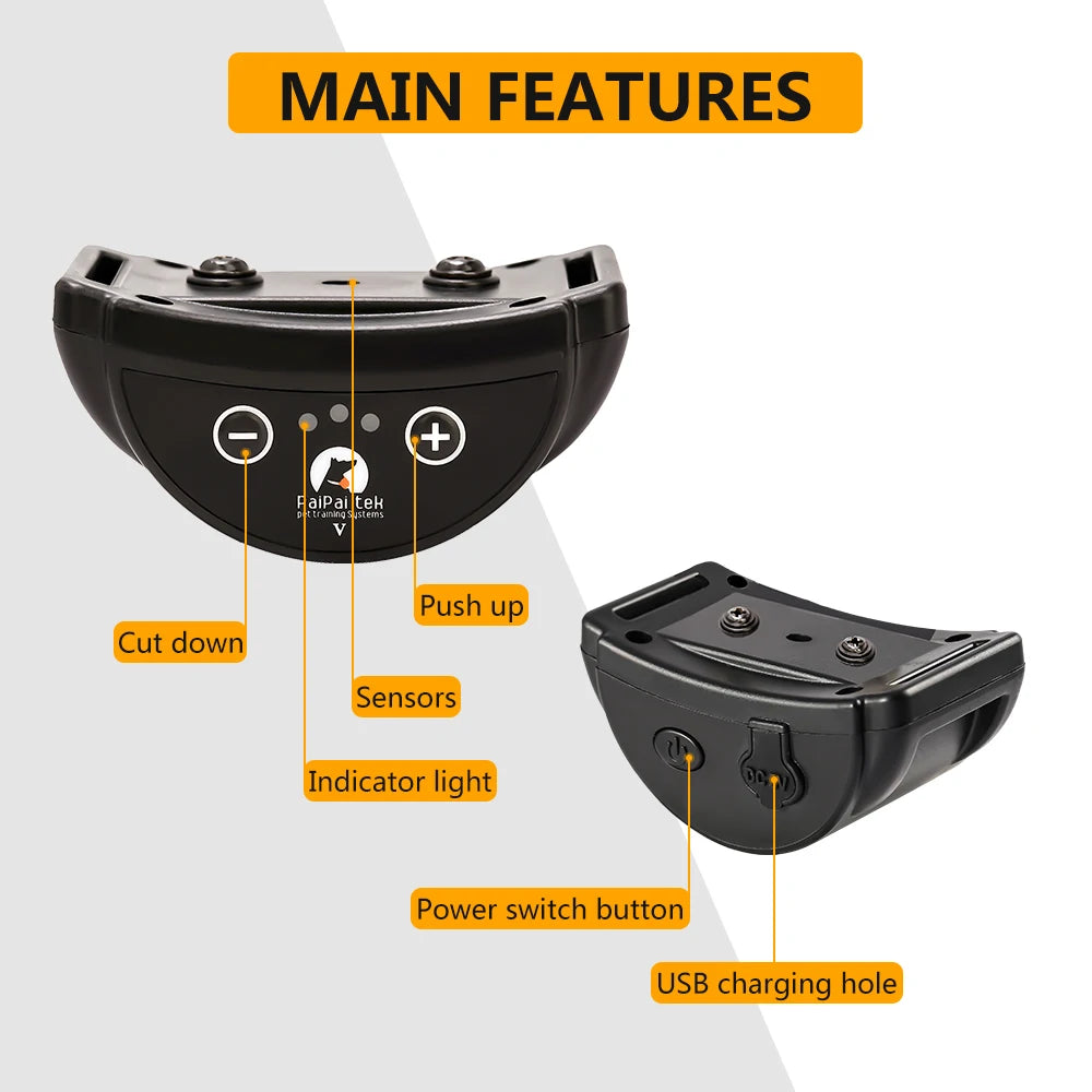 Rechargeable Dog Bark Collar