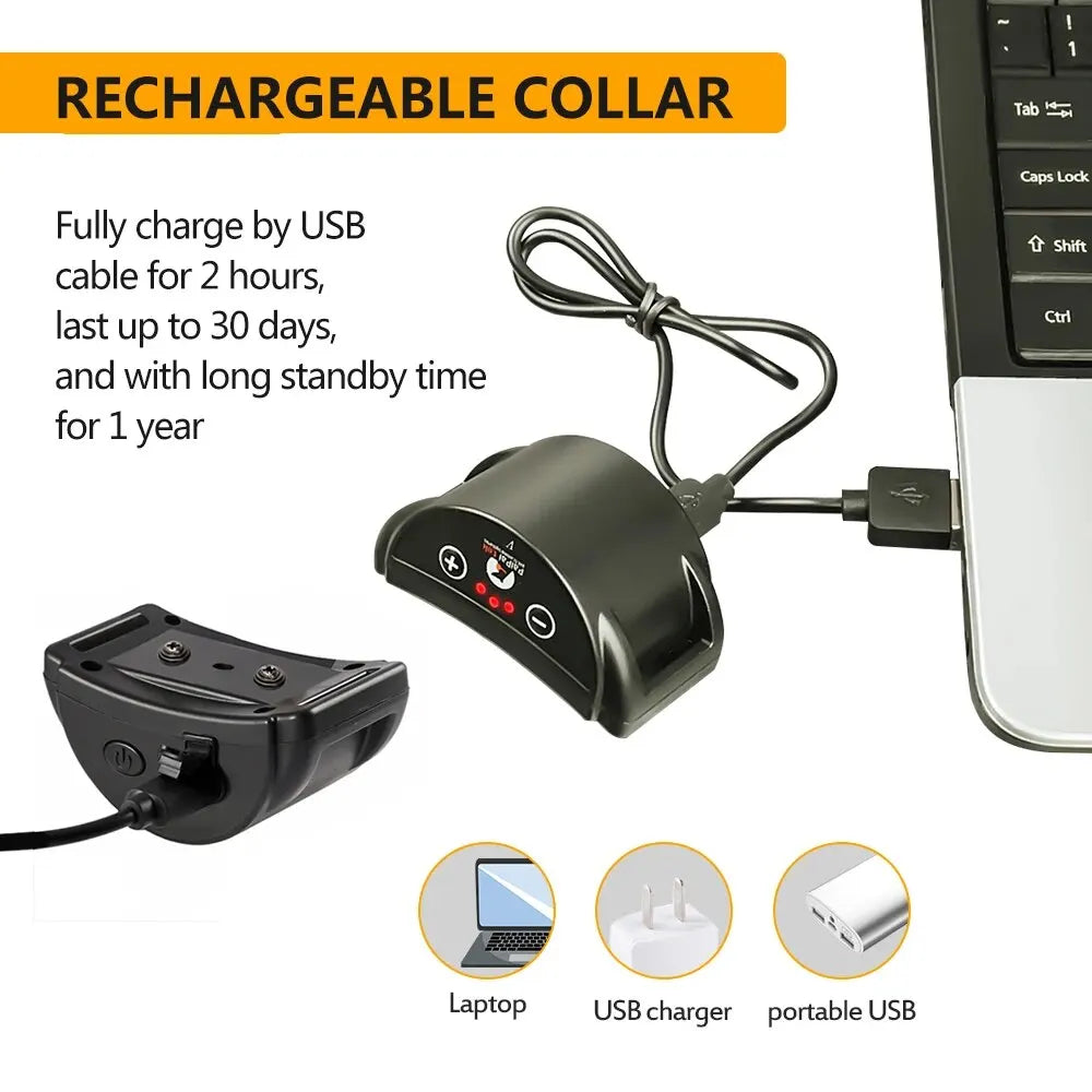 Rechargeable Dog Bark Collar